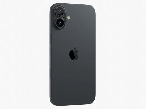 Apple iPhone 16 Plus Black 3D Model