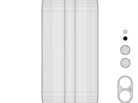 Apple iPhone 16 Plus Black 3D Model