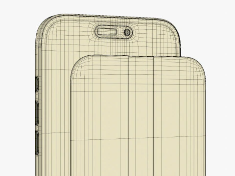 Apple iPhone 16 Plus Black 3D Model