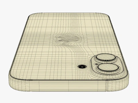 Apple iPhone 16 Plus Black 3D Model