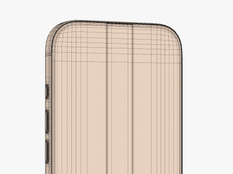 Apple iPhone 16 Pro White Titanium 3Dモデル