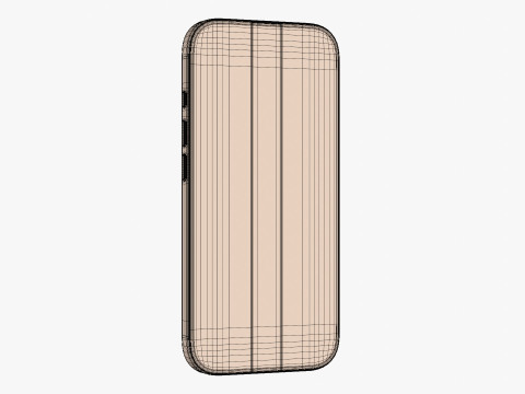 Apple iPhone 16 Pro White Titanium 3Dモデル
