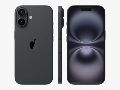 Apple iPhone 16 3D Model