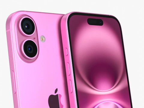 Apple iPhone 16 3D Model