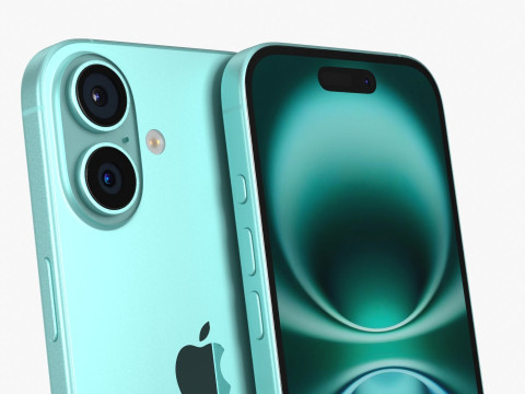 Apple iPhone 16 Modelo 3D