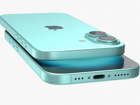 Apple iPhone 16 3D Model