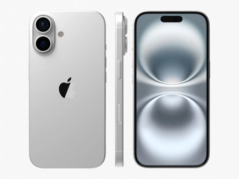 Apple iPhone 16 3D Model