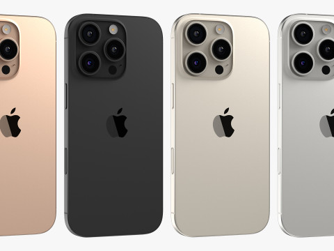 Apple iPhone 16 Pro 3D-Modell