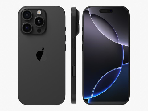 Apple iPhone 16 Pro 3D-Modell