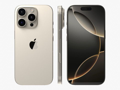 Apple iPhone 16 Pro 3D-Modell
