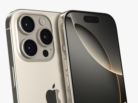 Apple iPhone 16 Pro 3D-Modell