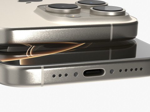 Apple iPhone 16 Pro 3D-Modell