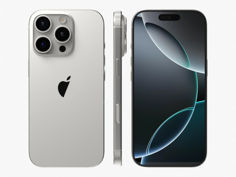 Apple iPhone 16 Pro 3D-Modell