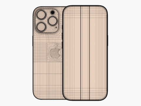 Apple iPhone 16 Pro 3D-Modell