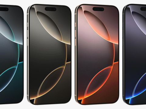 Apple iPhone 16 Pro Max Model 3D