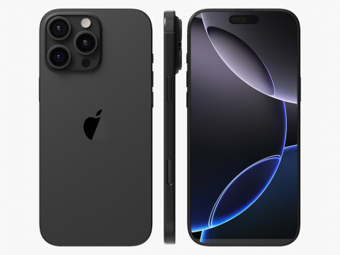 Apple iPhone 16 Pro Max Model 3D