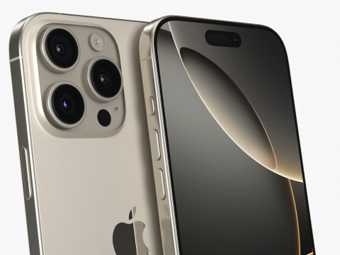 Apple iPhone 16 Pro Max Model 3D
