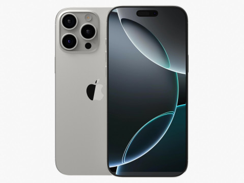 Apple iPhone 16 Pro Max Model 3D