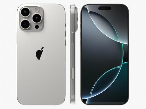 Apple iPhone 16 Pro Max Model 3D