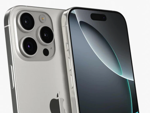 Apple iPhone 16 Pro Max 3D Model