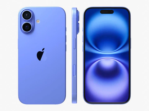 Apple iPhone 16 And Plus And Pro And Pro Max 3D Model