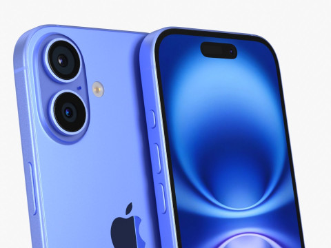Apple iPhone 16 And Plus And Pro And Pro Max 3D-Modell