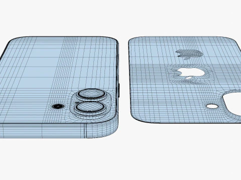 Apple iPhone 16 And Plus And Pro And Pro Max 3D Model