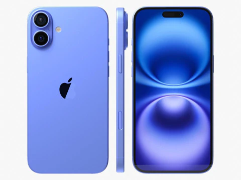 Apple iPhone 16 And Plus And Pro And Pro Max 3D Model
