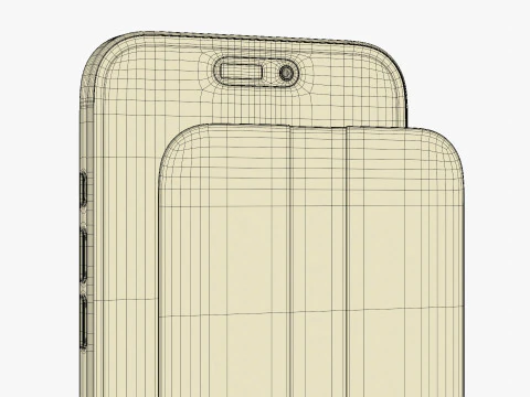 Apple iPhone 16 And Plus And Pro And Pro Max 3D Model