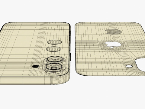 Apple iPhone 16 And Plus And Pro And Pro Max 3D-Modell