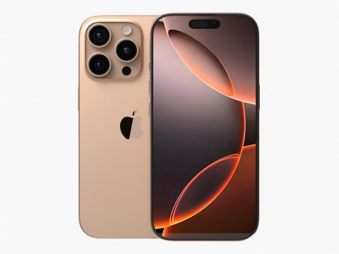Apple iPhone 16 And Plus And Pro And Pro Max 3D-Modell