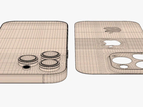 Apple iPhone 16 And Plus And Pro And Pro Max 3D Model