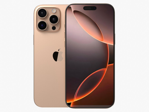 Apple iPhone 16 And Plus And Pro And Pro Max 3D-Modell