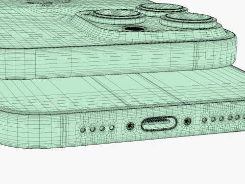 Apple iPhone 16 And Plus And Pro And Pro Max 3D Model