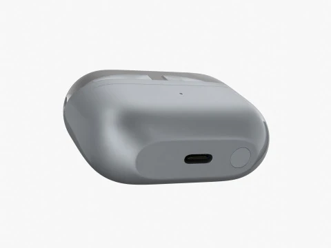 Samsung Galaxy Buds 3 Silver 3D Model