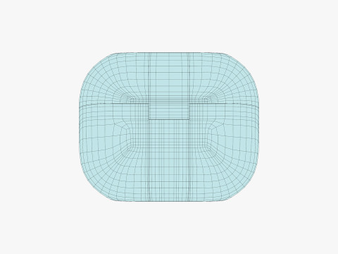 Samsung Galaxy Buds 3 Silver 3D Model
