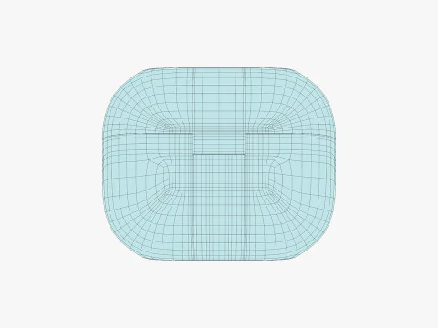 Samsung Galaxy Buds 3 Silver 3D Model