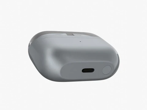 Samsung Galaxy Buds 3 Pro Silver 3D Model