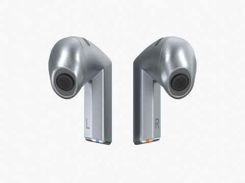 Samsung Galaxy Buds 3 Pro Silver 3D Model