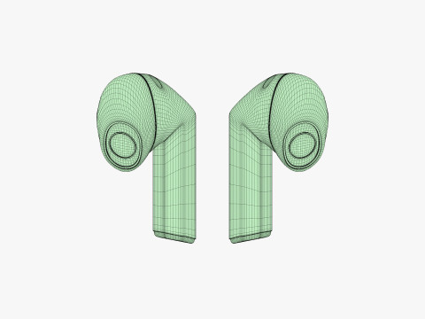 Samsung Galaxy Buds 3 Pro Silver 3D Model