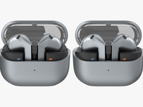 Samsung Galaxy Buds 3 And 3 Pro 3Dモデル