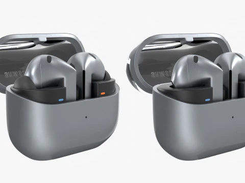 Samsung Galaxy Buds 3 And 3 Pro 3D Model