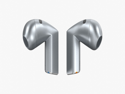 Samsung Galaxy Buds 3 And 3 Pro 3D मॉडल