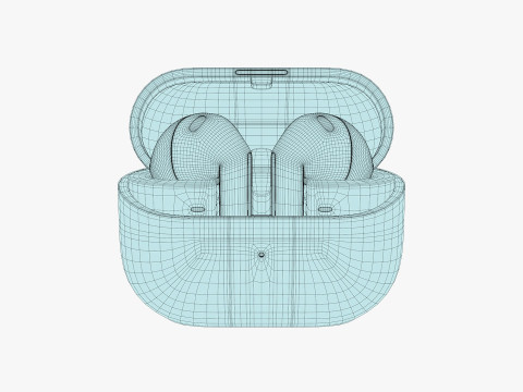 Samsung Galaxy Buds 3 And 3 Pro 3D मॉडल