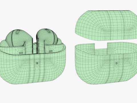 Samsung Galaxy Buds 3 And 3 Pro 3D Model