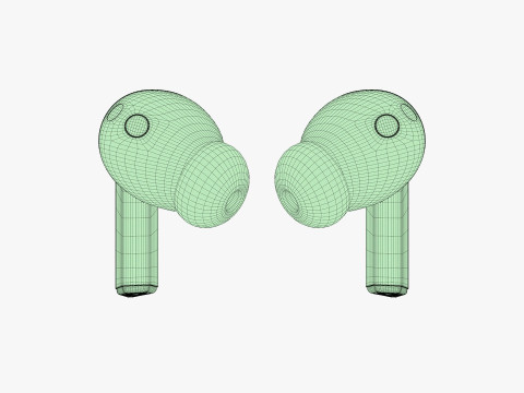 Samsung Galaxy Buds 3 And 3 Pro 3D मॉडल