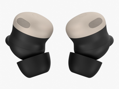 Google Pixel Buds Pro 2 Porcelain Model 3D