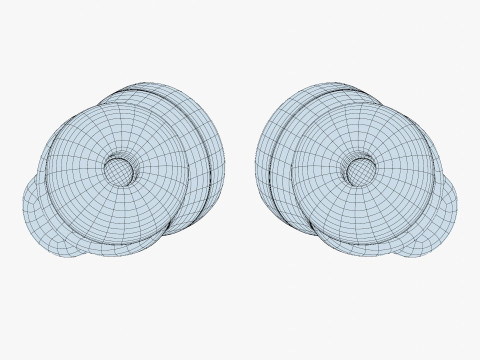 Google Pixel Buds Pro 2 Porcelain Model 3D