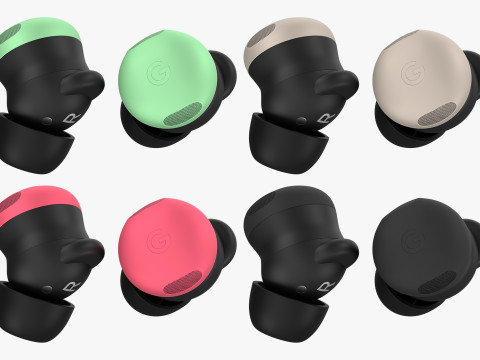 Google Pixel Buds Pro 2 3D मॉडल