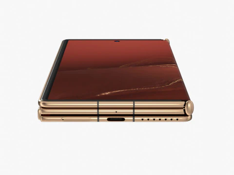 Huawei Mate XT Ultimate Red 3D Model